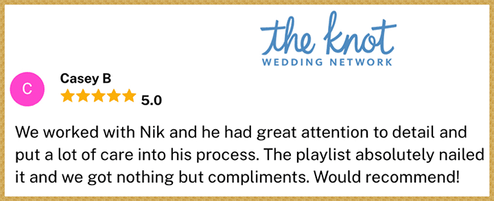 Reviews - Zac & Casey