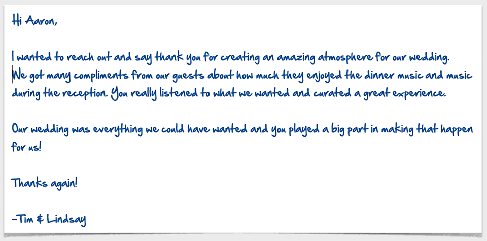 Tim & Lindsay - Mountain Top Inn